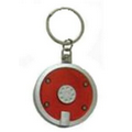 Key Ring, LED Flashlight - Red